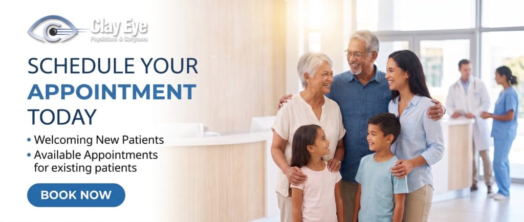 Clay Eye Eye Doctors jacksonville scheule apointment cta